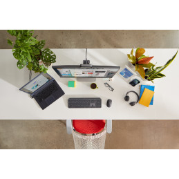 Logitech Mx Keys For Business näppäimistö Bluetooth Pohjoismainen Grafiitti