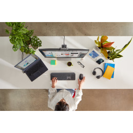 Logitech Mx Keys For Business näppäimistö Bluetooth Pohjoismainen Grafiitti