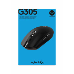 Logitech G G305 LIGHTSPEED Wireless Gaming Mouse hiiri Oikeakätinen Langaton RF + Bluetooth Optinen 12000 DPI