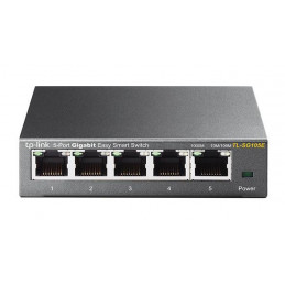 TP-LINK TL-SG105E L2 Gigabit Ethernet (10 100 1000) Musta