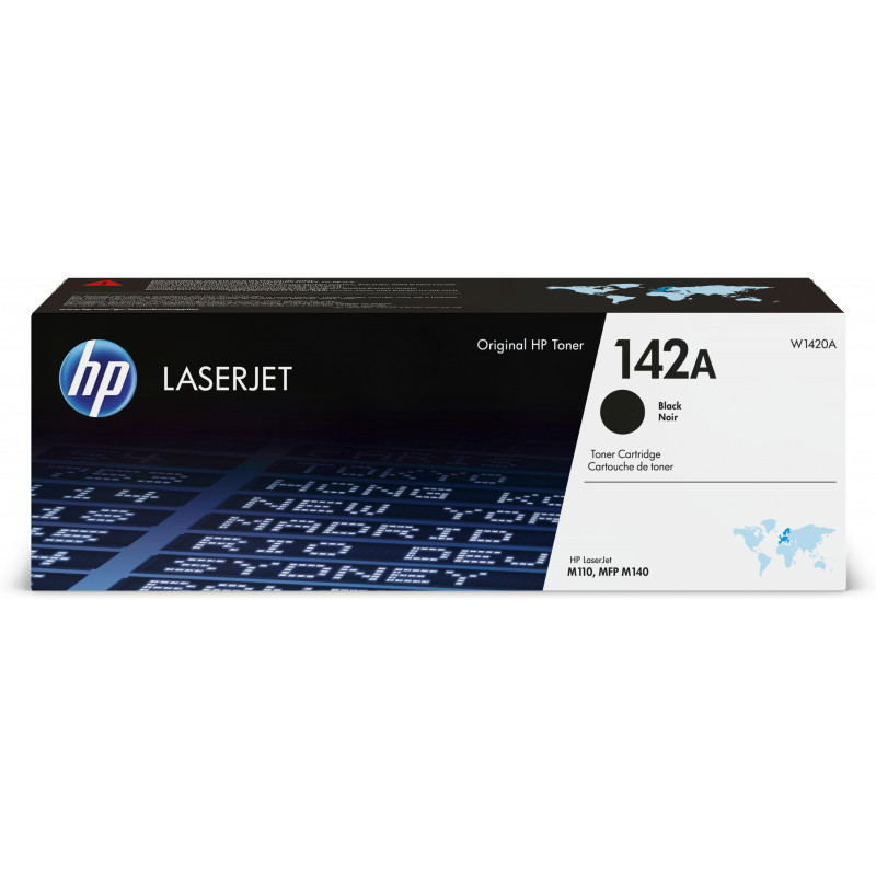 HP 142A musta alkuperäinen LaserJet-värikasetti