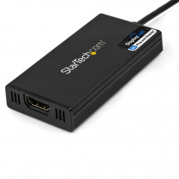 StarTech.com USB32HD4K USB grafiikka-adapteri 3840 x 2160 pikseliä Musta