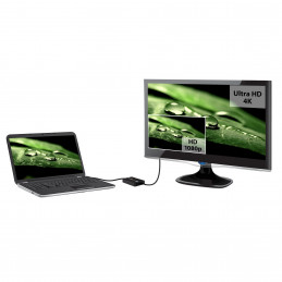 StarTech.com USB32HD4K USB grafiikka-adapteri 3840 x 2160 pikseliä Musta