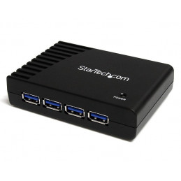 StarTech.com ST4300USB3EU keskitin 5000 Mbit s Musta