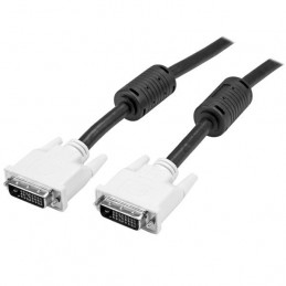 StarTech.com DVIDDMM2M DVI-kaapeli 2 m DVI-D Musta, Valkoinen