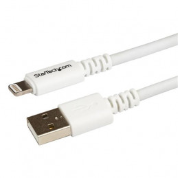 StarTech.com USBLT3MW Lightning-kaapeli 3 m Valkoinen
