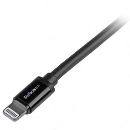 StarTech.com USBLT2MB Lightning-kaapeli 2 m Musta