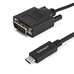 StarTech.com CDP2DVIMM2MB videokaapeli-adapteri 2 m USB Type-C DVI-D Musta