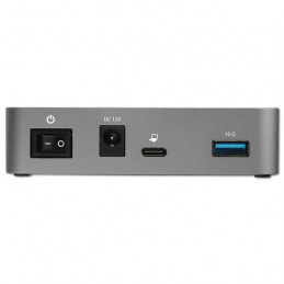 StarTech.com HB31C4AS keskitin USB 3.2 Gen 2 (3.1 Gen 2) Type-C 10000 Mbit s Musta, Harmaa