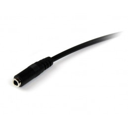 StarTech.com 2m 3.5mm 3.5mm audiokaapeli Musta