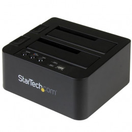 StarTech.com SDOCK2U313R levyjen monistuslaite HDD-monistaja 2 kopiot Musta