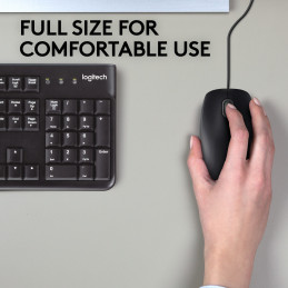 Logitech B110 Silent hiiri Molempikätinen USB A-tyyppi Optinen 1000 DPI