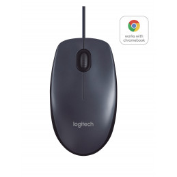 Logitech B100 Optical USB Mouse for Bus hiiri Molempikätinen USB A-tyyppi Optinen 800 DPI