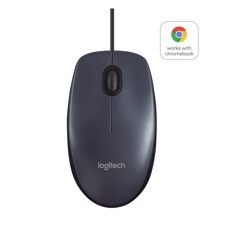 Logitech B100 Optical USB Mouse for Bus hiiri Molempikätinen USB A-tyyppi Optinen 800 DPI