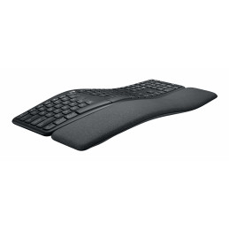 Logitech K860 for Business näppäimistö Bluetooth Pohjoismainen Grafiitti