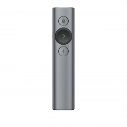 Logitech Spotlight Presentation Remote Wifi-esittelylaite Bluetooth RF Harmaa