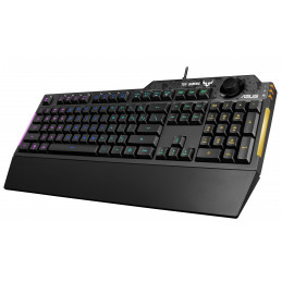ASUS TUF Gaming K1 näppäimistö USB Musta
