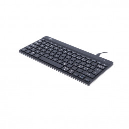 R-Go Tools RGOCONDWDBL näppäimistö USB QWERTY Hollanti Musta