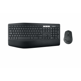 Logitech MK850 näppäimistö RF Wireless + Bluetooth QWERTY Pan Nordic Musta