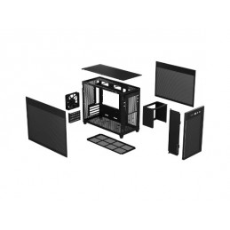 ASUS Prime AP201 MicroATX Mini Tower Musta