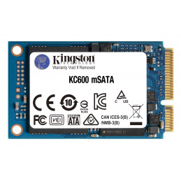 Kingston Technology KC600 mSATA 1024 GB Serial ATA III 3D TLC