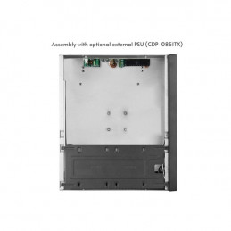 Chieftec IX-06B-OP tietokonekotelo Small Form Factor (SFF) Musta