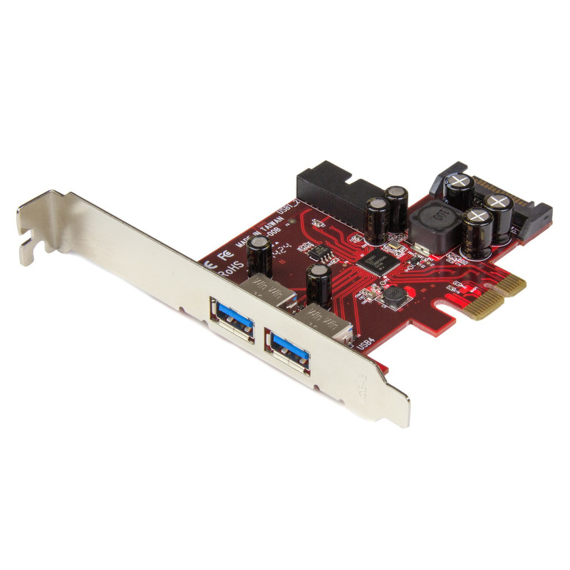 StarTech.com PEXUSB3S2EI liitäntäkortti -sovitin Sisäinen SATA, USB 3.2 Gen 1 (3.1 Gen 1)