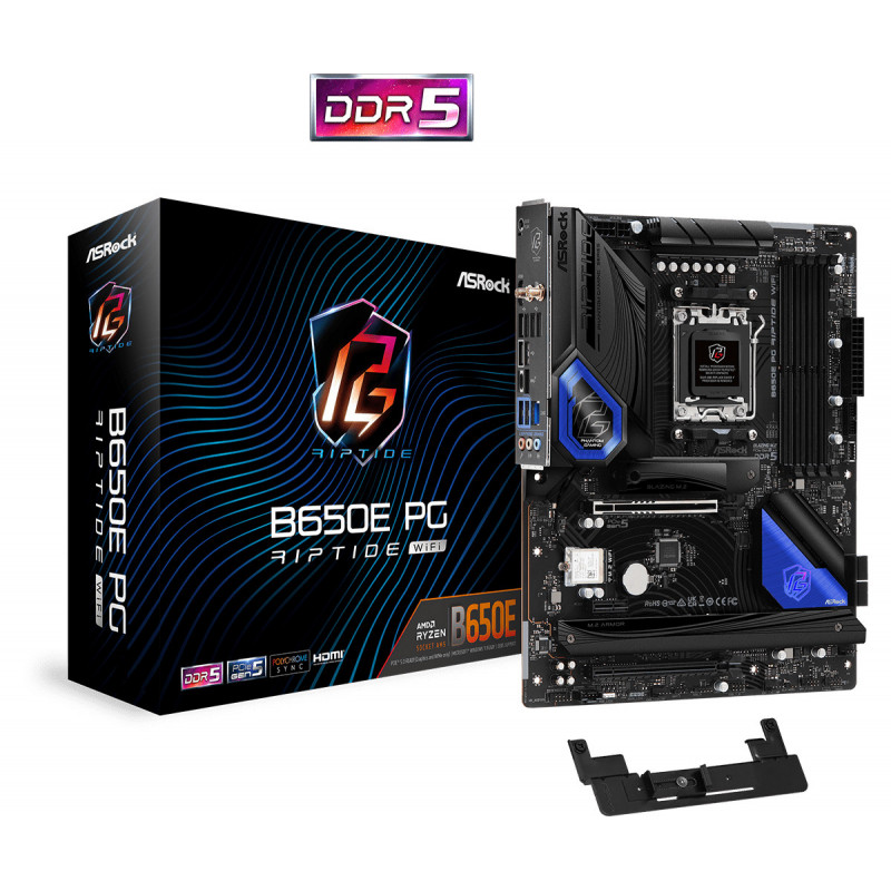 Asrock B650E PG Riptide WiFi AMD B650 Pistoke AM5 ATX