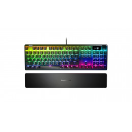 Steelseries APEX 7 näppäimistö USB QWERTY Norjalainen Harmaa