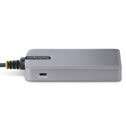 StarTech.com 5G4AB-USB-A-HUB keskitin USB 3.2 Gen 1 (3.1 Gen 1) Type-A 5000 Mbit s Harmaa