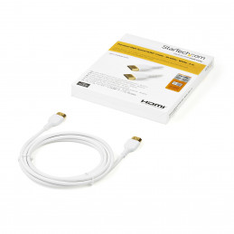 StarTech.com RHDMM2MPW HDMI-kaapeli 2 m HDMI-tyyppi A (vakio) Valkoinen