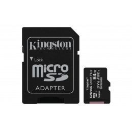 Kingston Technology Canvas Select Plus flash-muisti 64 GB MicroSDXC UHS-I Luokka 10