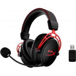 HyperX Cloud Alpha – langattomat pelikuulokkeet (mustapunainen)