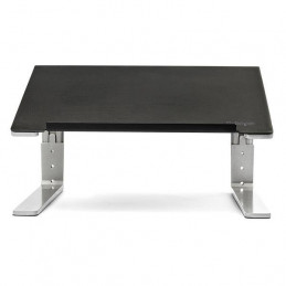 StarTech.com LTSTND kannettavan tietokoneen teline Musta, Hopea 43,2 cm (17")