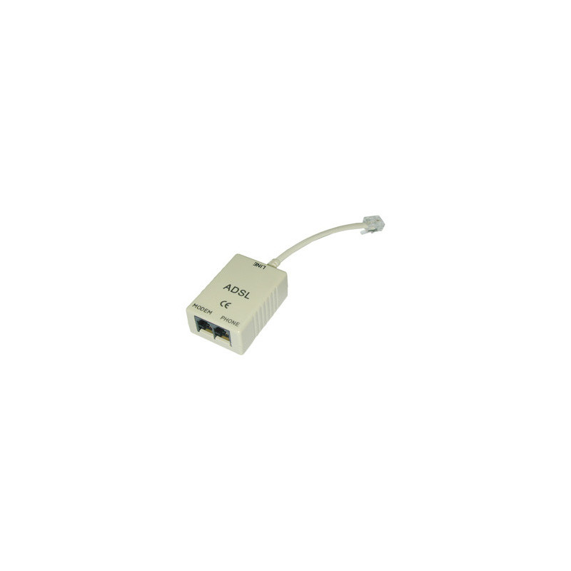 Lindy ADSL-Splitter verkkohaaroitin Harmaa