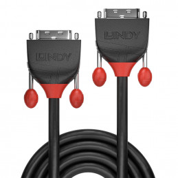 Lindy 36256 DVI-kaapeli 2 m DVI-D Musta