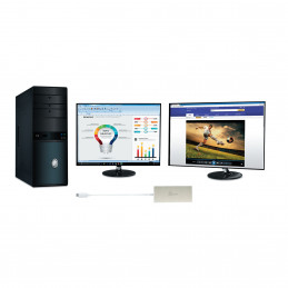 j5create JCD381-N USB Type-C™ Dual HDMI Mini Dock-Ethernet   USB 3.1 HUB   PD2.0