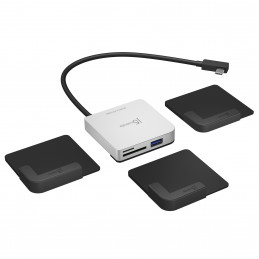 j5create JCD612-N USB-C™ - 4K 60 Hz HDMI™ -matkatelakka iPad Pro® lle