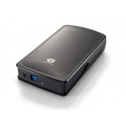 Conceptronic CHD3DUSB3 tallennusaseman kotelo HDD-kotelo Grafiitti 3.5"