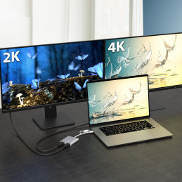 j5create JCA365-N USB-C® - Dual HDMI™ Multi-Monitor Adapter