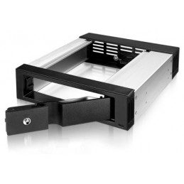 ICY BOX IB-158SK-B 13,3 cm (5.25") Liitinpaneeli Musta