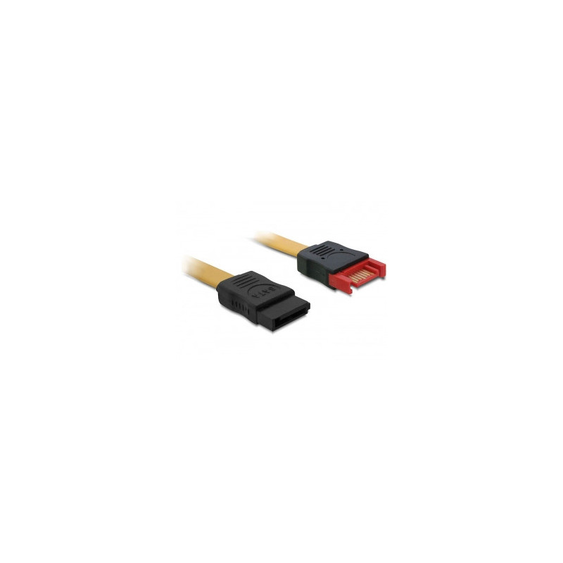 DeLOCK 1m SATA III SATA-kaapeli Ruskea