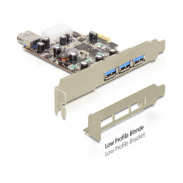 DeLOCK 89281 liitäntäkortti -sovitin USB 3.2 Gen 1 (3.1 Gen 1)