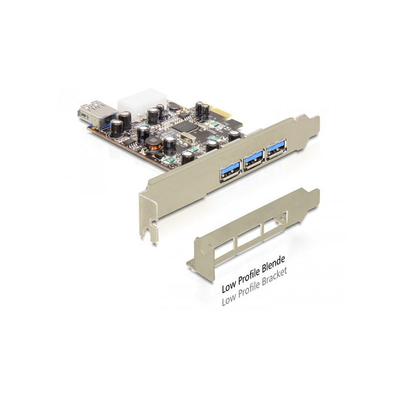 DeLOCK 89281 liitäntäkortti -sovitin USB 3.2 Gen 1 (3.1 Gen 1)