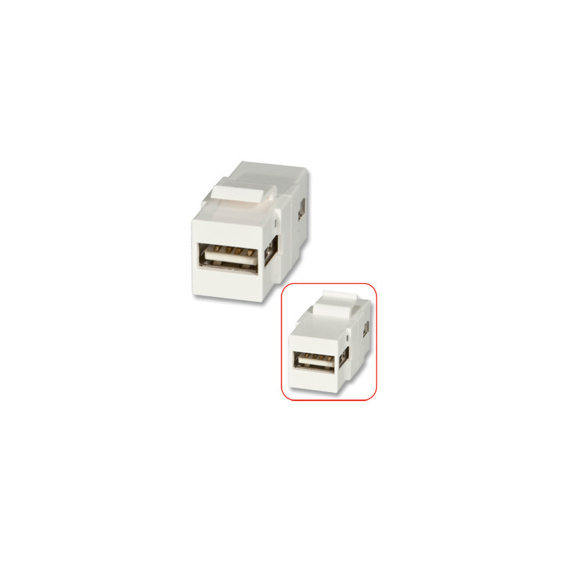 Lindy USB A to A Keystone