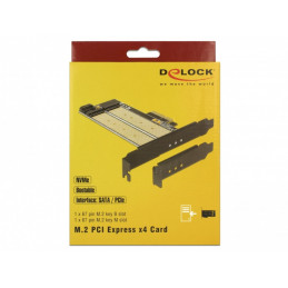 DeLOCK 89630 liitäntäkortti -sovitin Sisäinen M.2, SATA