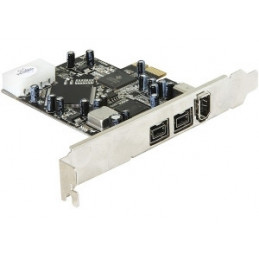 DeLOCK PCI Express card FireWire A   B liitäntäkortti -sovitin