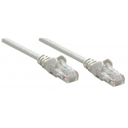 Intellinet RJ-45 M M, 10m verkkokaapeli Harmaa Cat6 U UTP (UTP)