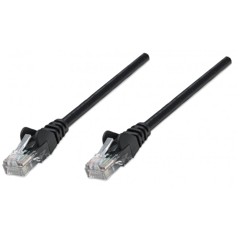 Intellinet 15m Cat6 verkkokaapeli Musta U UTP (UTP)