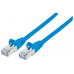 Intellinet 10m CAT6a S FTP verkkokaapeli Sininen S FTP (S-STP)